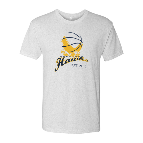 Next Level Mens TriBlend Tee -- Heather White