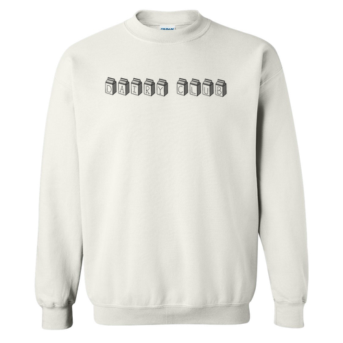 Gildan Heavy Blend Crew Neck Sweatshirt -- White