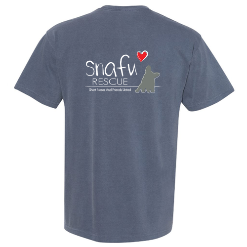 Comfort Colors Short Sleeve Pocket Tee -- Denim