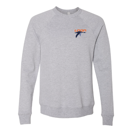 Loon Logo 2 Full color -- Crewneck Sweatshirt Athletic Heather