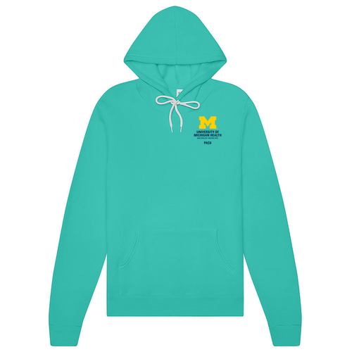 PACU Mens/Unisex Bella Canvas Sponge Fleece Hoodie -- Teal