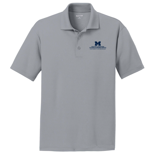 Sport-Tek PosiCharge RacerMesh Polo -- Silver, $26