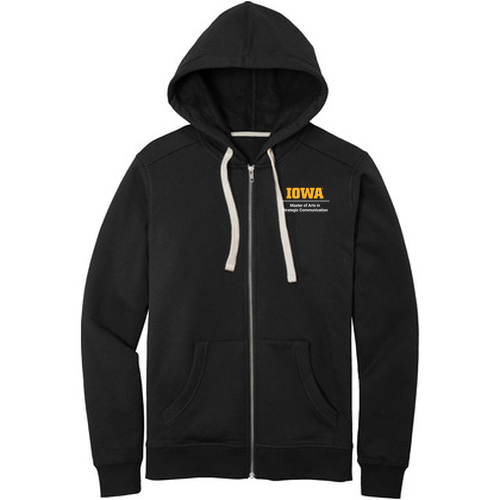 District Re-Fleece Full-Zip Hoodie -- Black