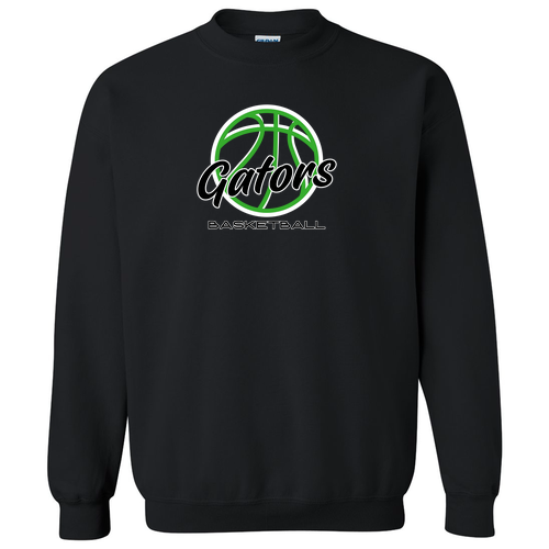 North Perry Gators -- Gildan Heavy Blend Crew Neck Sweatshirt -- Black