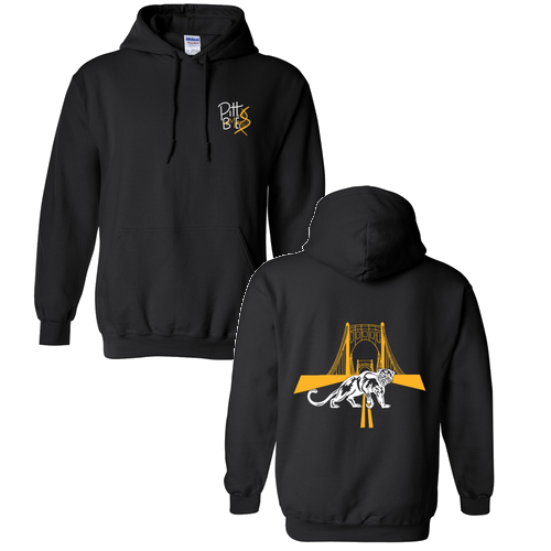 Gildan Heavy Blend Hooded Sweatshirt -- Black