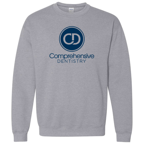 Crew Neck Sweatshirt -- Sport Grey