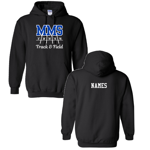 Gildan Heavy Blend Hooded Sweatshirt -- Black