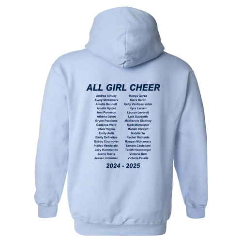 Mens/Unisex Gildan Heavy Blend Hooded Sweatshirt -- Light Blue