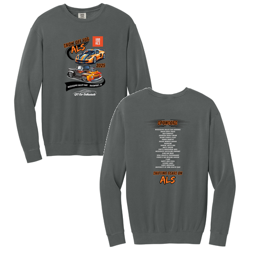 Comfort Colors Adult Crewneck Sweatshirt -- Pepper