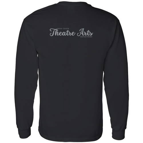 Gildan Heavy Cotton Longsleeve Basic T-Shirt -- Black