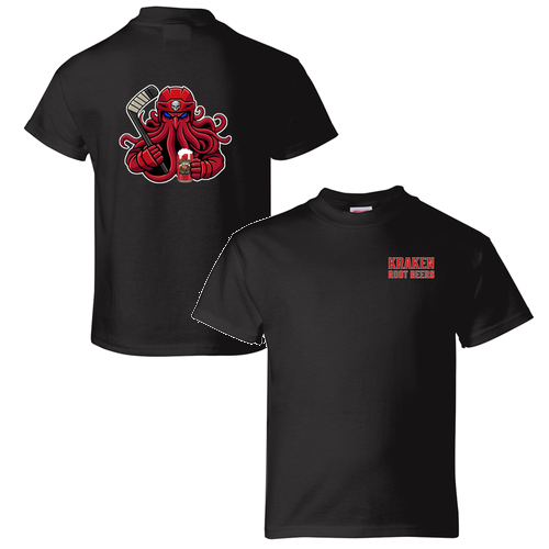 Hanes Youth Essential-T T-Shirt -- Black