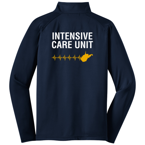 ICU Design Sport Tek Sport Wick Stretch Half Zip Pullover -- True Navy