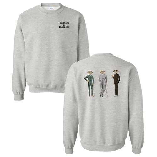 Gildan Heavy Blend Crew Neck Sweatshirt -- Ash