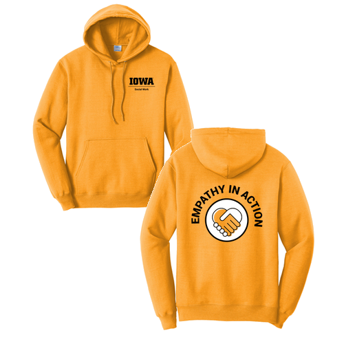Port and Company Core Fleece Pullover Hooded Sweatshirt -- Gold
