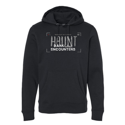 J America Unisex BTB Fleece Hooded Sweatshirt -- Black