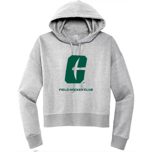 District Women's V.I.T. Fleece Hoodie -- Light Heather Grey