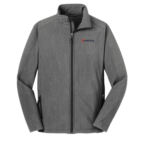 Port Authority Core Soft Shell Jacket -- Pearl Grey Heather