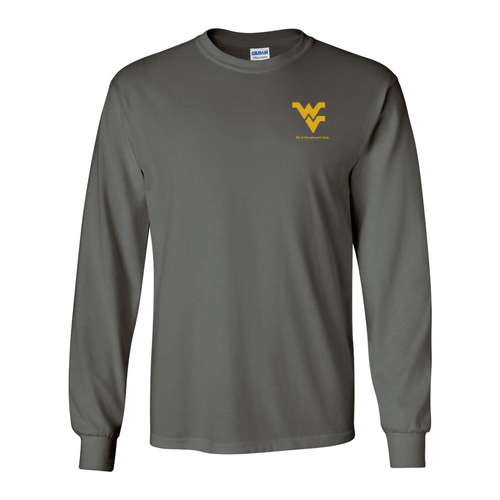 Gildan Heavy Cotton Longsleeve Basic T-Shirt -- Charcoal