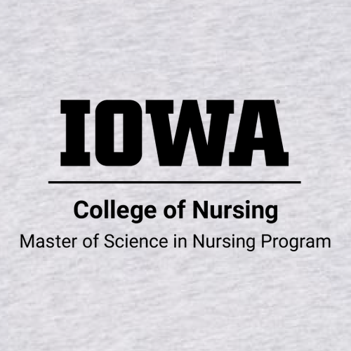 Master of Science in Nursing Program Hoodie -- Light Heather Grey