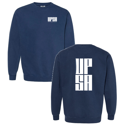 Comfort Colors Adult Crewneck Sweatshirt -- True Navy