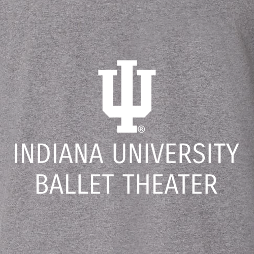 IUBT- Embroidered Quarter Zip Sweatshirt- Graphite Heather