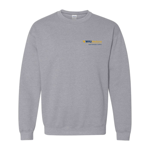 Gildan Heavy Blend Crew Neck Sweatshirt -- Sport Grey