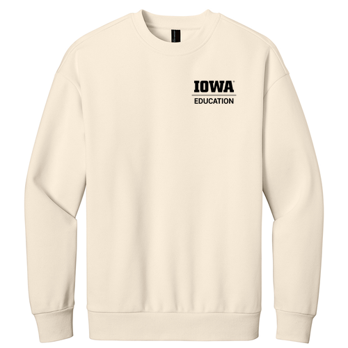 Hawkeye Teacher District V.I.T. Heavyweight Fleece Crew -- Griege