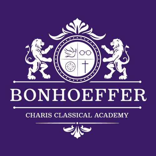 Bonhoeffer Bella Canvas T-Shirt -- Solid Team Purple Triblend