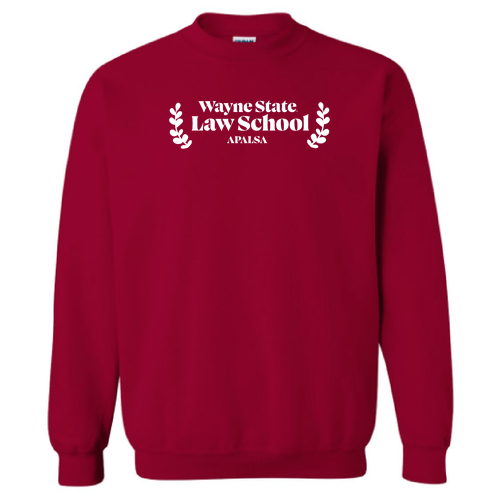 Gildan Heavy Blend Crew Neck Sweatshirt -- Cardinal Red
