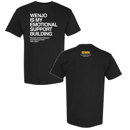 Comfort Colors Heavyweight Adult T-Shirt -Emotional Support Building- Black