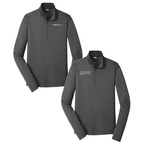 Sport-Tek PosiCharge Competitor Quarter Zip Pullover -- Iron Grey