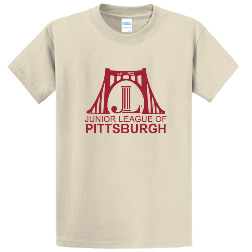 Port and Company Basic T-Shirt -- Natural