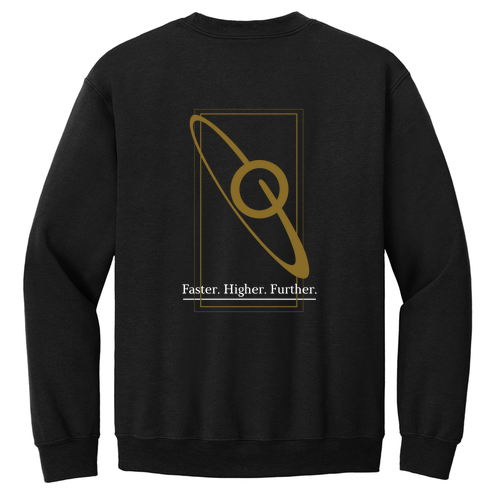 Gildan Heavy Blend Crew Neck Black Sweatshirt