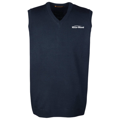 Harriton Men's Pilbloc V-Neck Sweater Vest -- Dark Navy