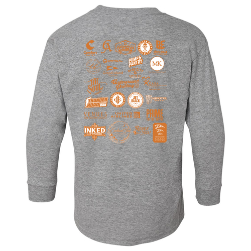 Sunset Youth Long Sleeve T-Shirt -- Sport Grey