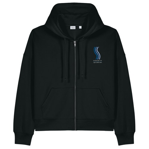Stanley/Stella Women’s Stella Ida Full-Zip Hooded Sweatshirt -- Black
