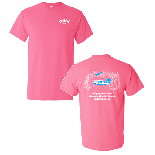 Gildan Ultra Cotton Basic T-Shirt -- Safety Pink