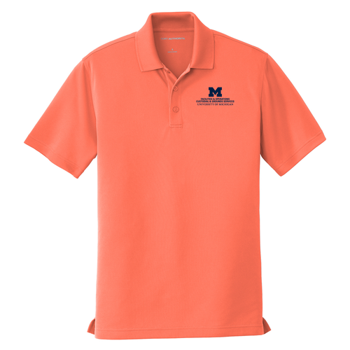 Port Authority Dry Zone UV Micro Mesh Polo -- Coral Splash, $25