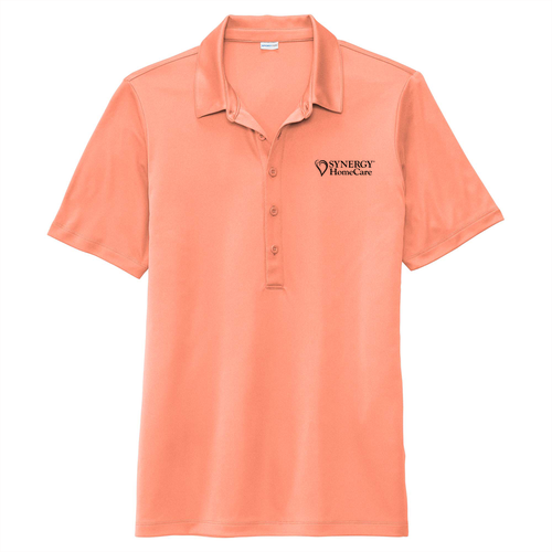Sport-Tek Ladies Posi-Uv Pro Polo -- Soft Coral