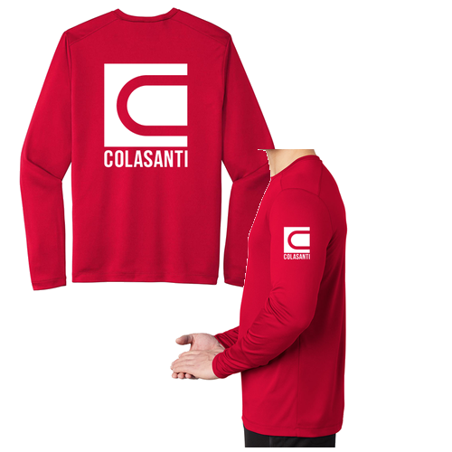 Sport-Tek  Posi-UV Pro Long Sleeve Tee -- True Red