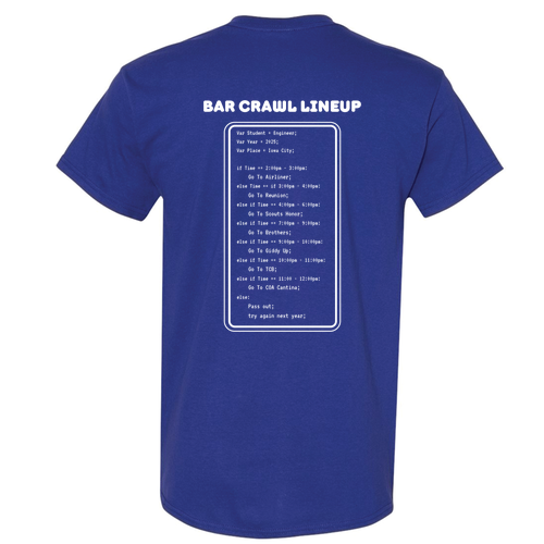 Gildan Heavy Cotton Basic T-Shirt -- Cobalt