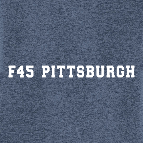 District Made Ladies Perfect Tri Racerback Tank -- Navy Frost