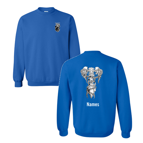 Gildan Heavy Blend Crew Neck Sweatshirt -- Royal