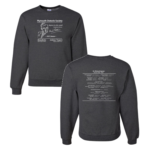 Jerzees 8 Oz., 50/50 Nublend Fleece Crewneck Sweatshirt -- Black Heather