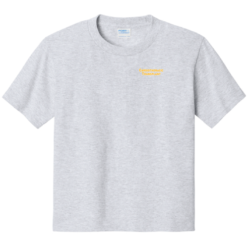 Port and Company Youth 100% Cotton Essential T-Shirt -- Athletic Heather