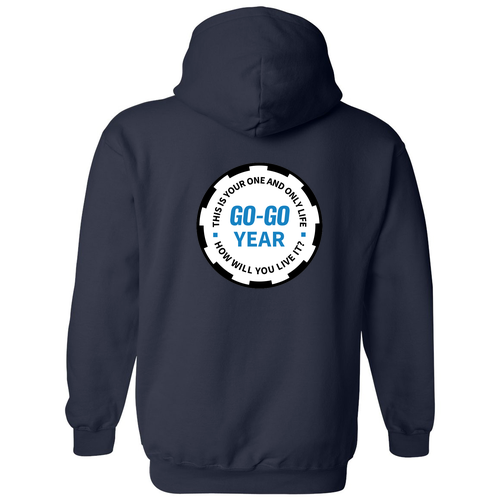 Gildan Heavy Blend Hooded Sweatshirt -- Navy