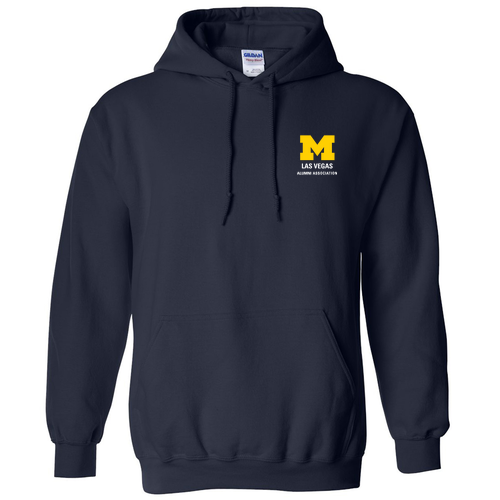 Gildan Heavy Blend Hooded Sweatshirt -- Navy, Sign