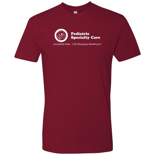 Next Level Apparel Unisex Cotton Tee -- Cardinal