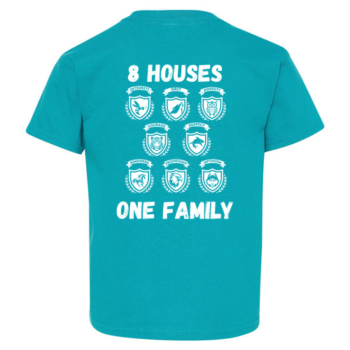 Youth Kindness House Gildan Heavy Cotton Basic T-Shirt -- Tropical Blue