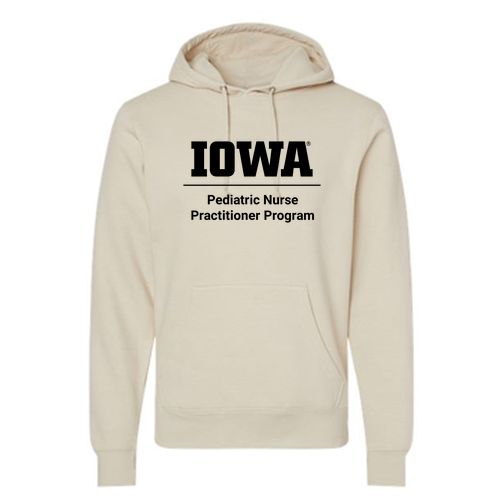 Pediatric Nurse Practitioner J America Unisex BTB Fleece Hooded Sweatshirt -- Oyster